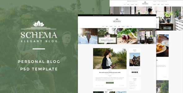 Schema : Elegant Blog Template listing image