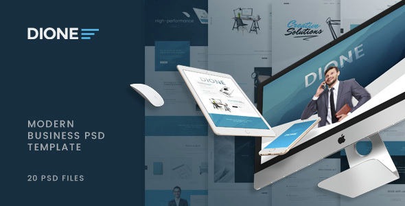 Dione - Enterprise PSD Template