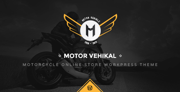 Product preview supplied for Motor Vehikal - Motorcycle Online Store WordPress Theme