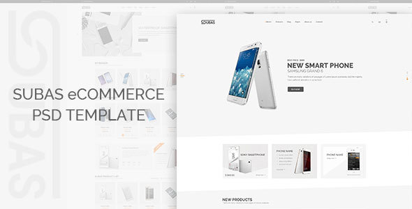 Preview image for Subas - eCommerce PSD Template