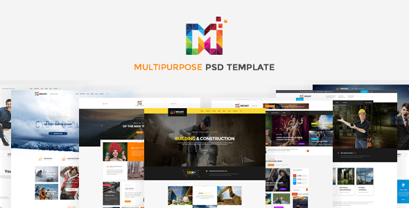 Preview image for Mount - PSD Template