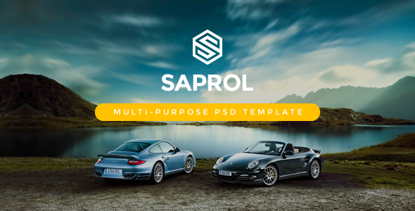 Saprol - Multi-Purpose PSD Template