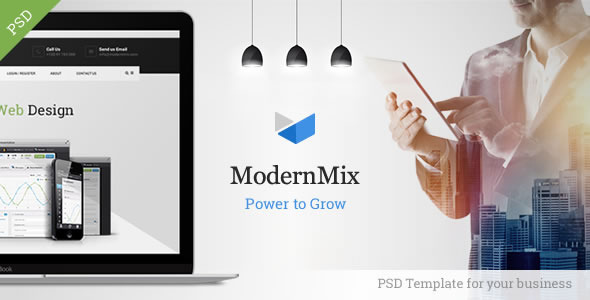 ModernMix - PSD Template