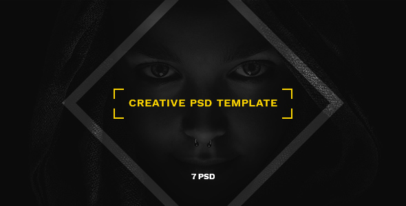 Nagual — Creative Agency, Personal Portfolio PSD Template