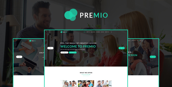 Premio - Creative Business PSD Template
