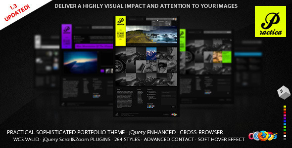 Practica Portfolio - Sophisticated Theme