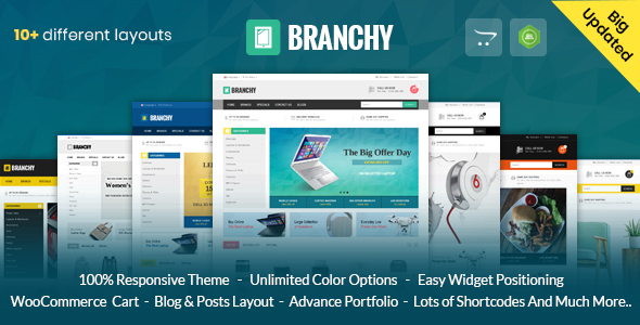 Branchy - Multipurpose Opencart 3 Responsive Theme
