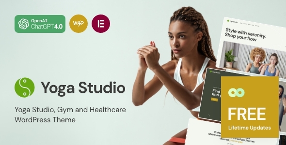 YogaStudio - Yoga, Gym & Healthcare WordPress Theme