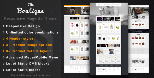 Boutique - Fashion Magento Responsive Theme