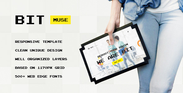 Preview image for Bit — Original Digital Personal, Agency, Portfolio Muse Template