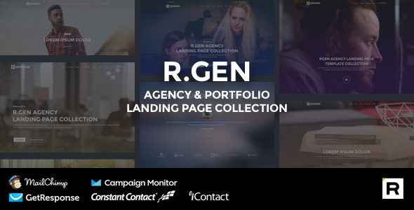 Agency HTML Landing Page