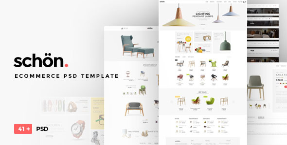 schön. | eCommerce .PSD Template