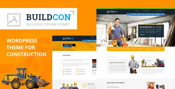 Preview image for Buildcon - Construction and Renovation WordPress Theme