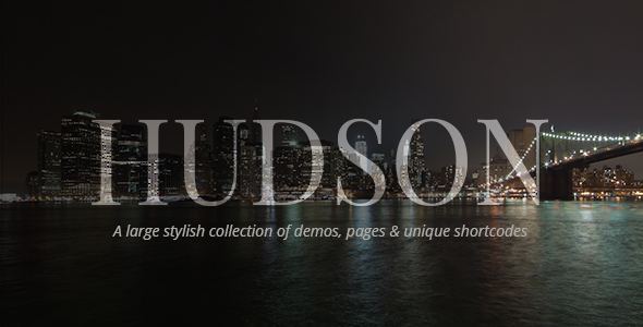 Preview image for Hudson - Stylish Business WordPress Theme