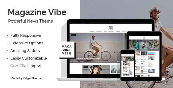 Magazine Vibe - Newspaper WordPress Theme