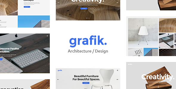 Grafik - Architecture and Design Portfolio WordPress Theme