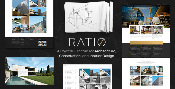 Ratio - A Powerful Interior Design and Architecture WordPress Theme