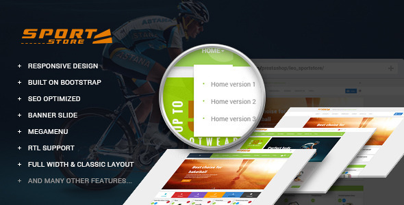 Leo Sport Store Prestashop Theme