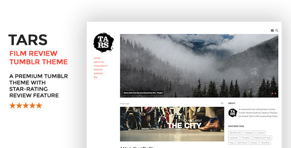Tars Film Review Tumblr Theme