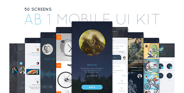 AB Part 1 - Mobile UI Kit