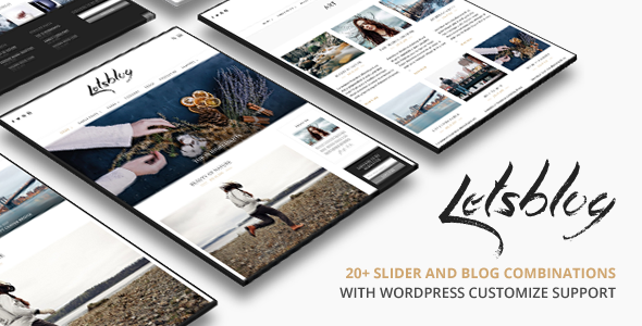 Lets Blog WordPress listing image