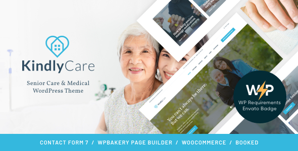 KindlyCare - Senior Care & Elder Care WordPress Theme