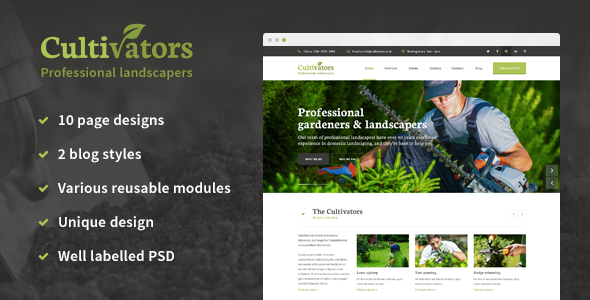 Preview image for Cultivators Gardening Design
