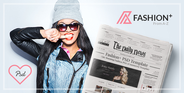 FashionPlus - Creative eCommerce PSD Template