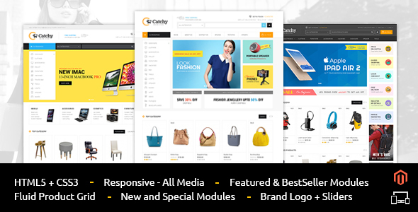 Catchy - Multipurpose Magento Theme