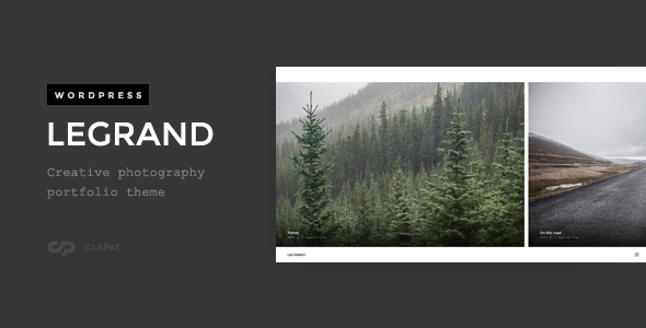 Legrand - Creative Photography Portfolio WordPress Theme