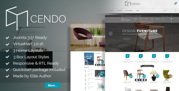 Vina Cendo - Multipurpose Joomla Virtuemart Template