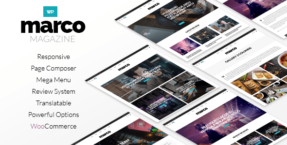 Marco | Photography Magazine WordPress Theme listing image