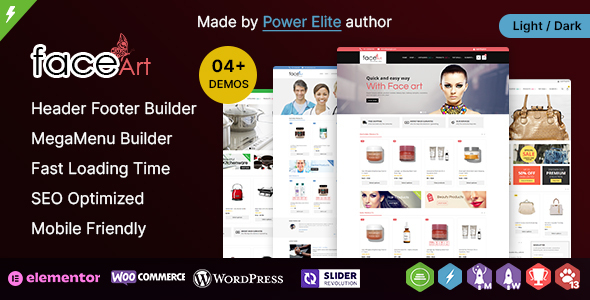 FaceArt WP - Cosmetic and MultiPurpose WooCommerce Responsive Theme