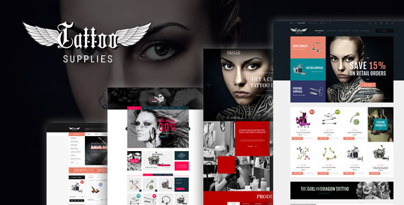 Leo Tattoo Responsive Prestashop Theme