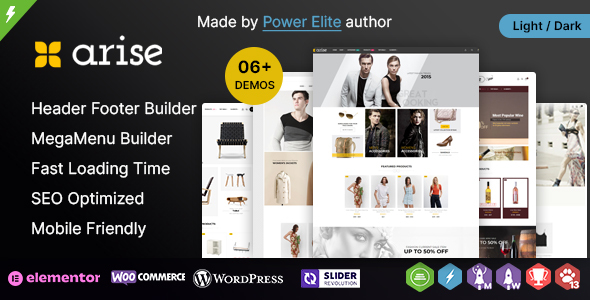 Arise WP - Multipurpose WooCommerce Responsive Theme