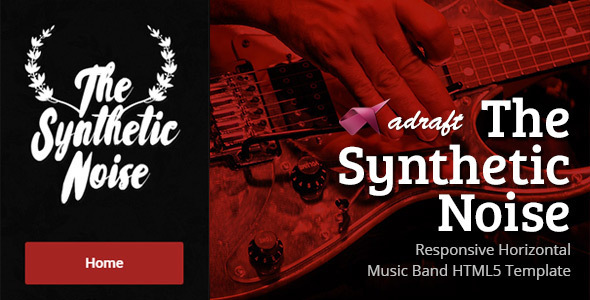 The Synthetic Noise - Horizontal HTML5 Template