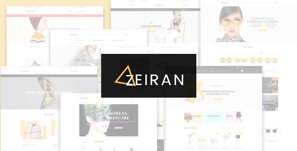 Preview image for Zeiran - Fashion Furniture Store HTML Template