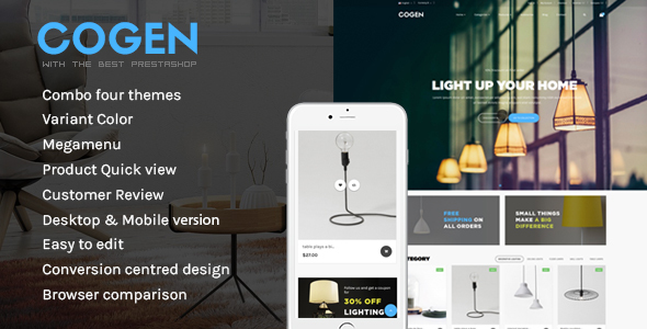 Leo Cogen Responsive Prestashop Theme