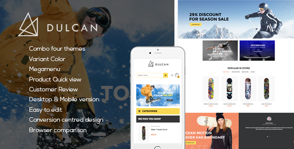 Leo Dulcan Responsive Prestashop Theme