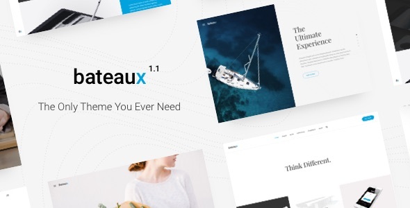 Product preview supplied for Bateaux - Creative Multi-Purpose WordPress Theme