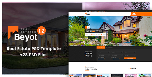 Beyot - Real Estate PSD Template