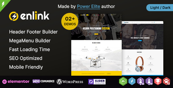 Preview image for Enlink - Single Product WooCommerce Theme