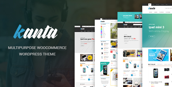 Product preview supplied for Kanta - Multipurpose WooCommerce WordPress Theme