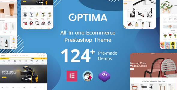 Optima Elementor - Multipurpose Prestashop 8.x, 9.x Theme product preview