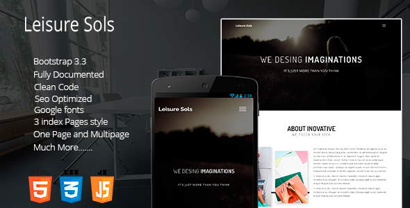 Leisure Sols Corporate Business Template