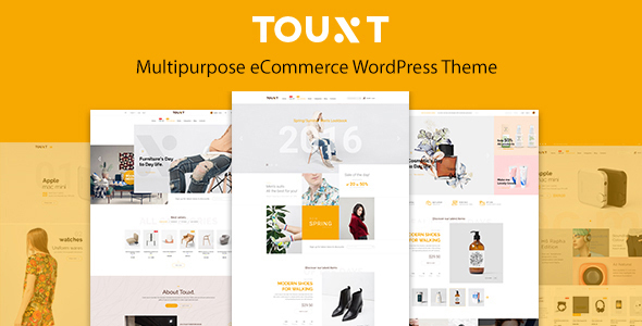 Preview image for Touxt Multipurpose WooCommerce WordPress Theme