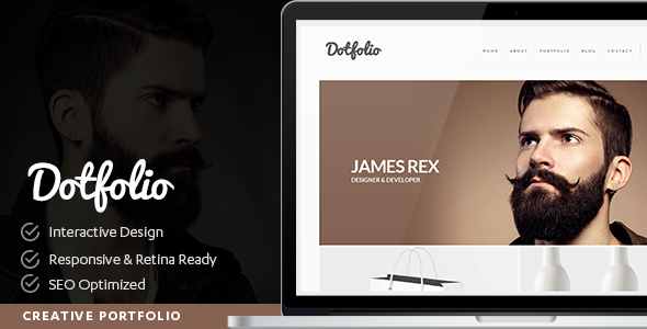Dotfolio- Creative Portfolio for Artists and Designers
