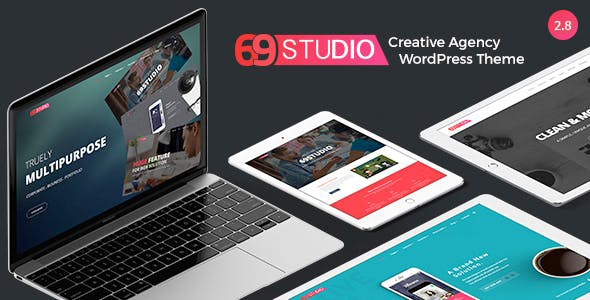 SixtyNineStudio - Creative Agency WordPress Theme listing image