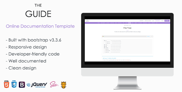 TheGuide - Online Documentation Template