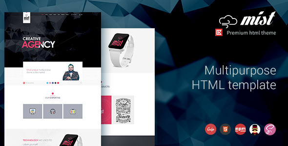 Mist | Multipurpose HTML Template